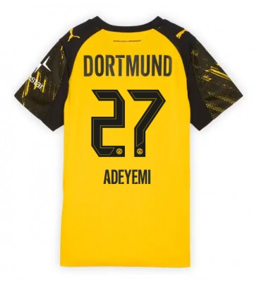 Lacne Ženy Futbalové dres Borussia Dortmund Karim Adeyemi #27 2025-26 Krátky Rukáv - Domáci